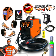 PANTERMAX MIG210FALCO 2 invertorová zváračka MIG/MMA + Kukla + Káble 2m + Horák + Podvozok + Red. Ventil + Co2 fľaša Náhľad