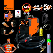 PANTERMAX MIG210FALCO 2 invertorová zváračka MIG/MMA + Kukla + Káble 2m + Horák + Podvozok + Red. Ventil + plná Co2 fľaša PANTERMAX MIG210FALCO 2 invertorová zváračka MIG/MMA + Kukla + Káble 2m + Horák + Podvozok + Red. Ventil + plná Co2 fľaša náhled