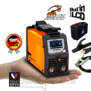 PANTERMAX MMA200LCD invertorová zváračka MMA/TIG + Káble 2m + Plastový Kufor gallery main image