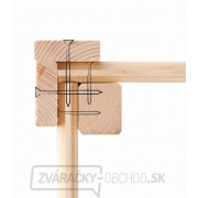 Drevený domček KARIBU DAHME 3 (42562) natur LG1701 náhled