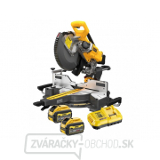 Aku Pokosová píla DeWALT 54V FLEX VOLT 2X 9AH + Batéria a nabíjačka gallery main image