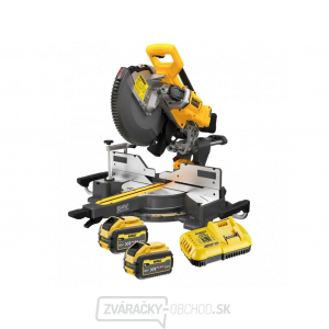 Aku Pokosová píla DeWALT 54V FLEX VOLT 2X 9AH + Batéria a nabíjačka Aku Pokosová píla DeWALT 54V FLEX VOLT 2X 9AH + Batéria a nabíjačka gallery main image