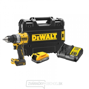 Aku bezuhlíková vŕtačka Dewalt DCD800E1T Xe 18V 