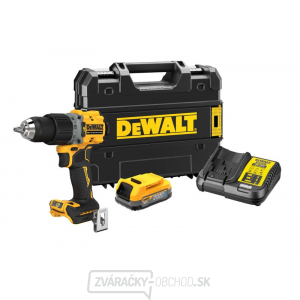 Aku bezuhlíková vŕtačka DeWALT DCD805E1T 18V   gallery main image