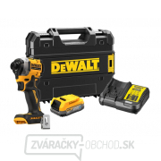 Aku bezuhlíkový rázový uťahovač DeWALT DCF850E1T 18V gallery main image