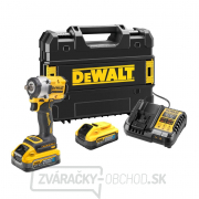 Aku bezuhlíkový rázový uťahovač DeWALT DCF921H2T POWERSTACK 18V 1/2