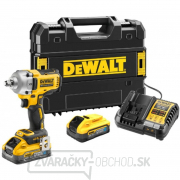 Aku bezuhlíkový rázový uťahovač DeWALT DCF891H2T POWERSTACK 18V Aku bezuhlíkový rázový uťahovač DeWALT DCF891H2T POWERSTACK 18V gallery main image