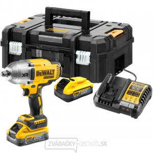 Aku bezuhlíkový rázový uťahovák DeWALT DCF900H2T POWERSTACK 18V 1/2