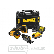 Aku bezuhlíková univerzálna rezačka DeWALT DCS438E2T POWERSTACK 18V gallery main image