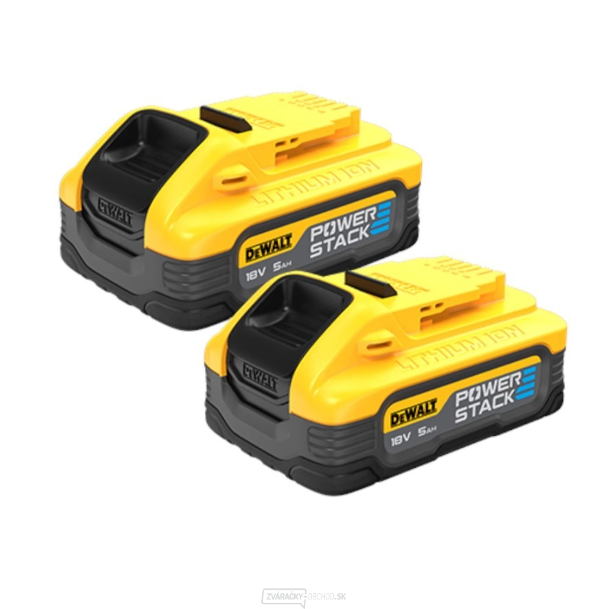 Akumulátor DeWALT DCBP518H2 POWERSTACK 18V 5Ah 2x