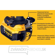 Aku bezuhlíkový rázový uťahovač DeWALT DCF891P2LRT-QW 18V 2x 5Ah Náhľad