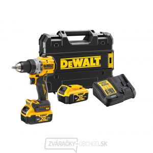 Aku bezuhlíková príklepová vŕtačka DeWALT DCD805P2T 18V