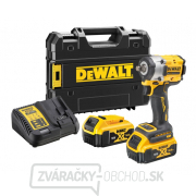 Aku bezuhlíkový rázový uťahovák DeWALT 18V 1/2