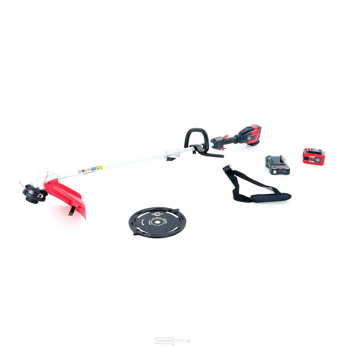 Akumulátorový vyžínač CRAMER 48TX10K2 + KIT