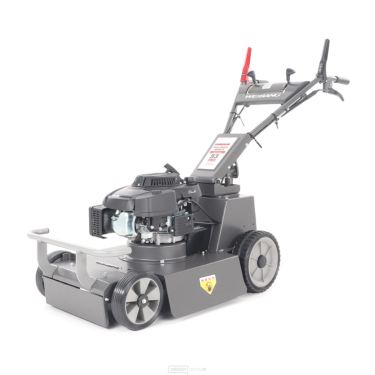 Benzínová mulčovacia kosačka na trávu Weibang WB BC 537 SCV