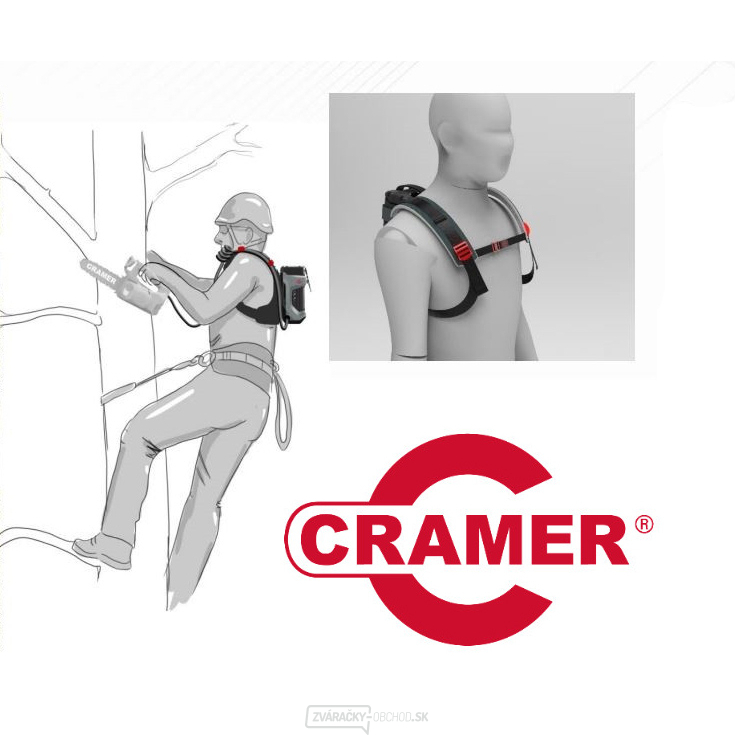 Batériový postroj CRAMER A82BH-CR