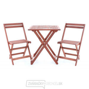 Balkónový set VeGA MERANTI KRETA SET 2+1 Balkónový set VeGA MERANTI KRETA SET 2+1 gallery main image