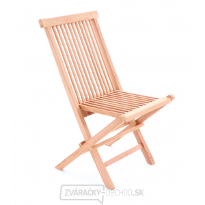 Záhradná stolička VeGA TEAK POHODA SET 