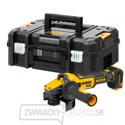 Aku bezuhlíková brúska DeWALT DCG409VSNT s reguláciou otáčok 18V (bez akumulátora a nabíjačky) gallery main image