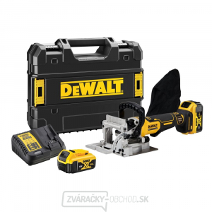 Aku bezuhlíková lamelovacia frézka DeWALT DCW682P2 5,0 Ah