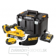 Aku pásová brúska DeWALT DCW220P2 18V, XR 5.0 Ah gallery main image