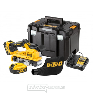 Aku pásová brúska DeWALT DCW220P2 18V, XR 5.0 Ah Aku pásová brúska DeWALT DCW220P2 18V, XR 5.0 Ah gallery main image