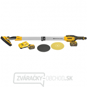 Aku bezuhlíková brúska na sadrokartóny DeWALT DCE800T2, 2x6,0Ah  gallery main image