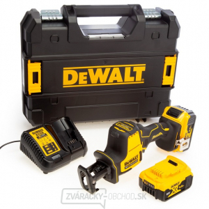 Aku bezuhlíková kompaktná mečová píla DeWALT DCS369P2 18V 2 x 5 Ah. Aku bezuhlíková kompaktná mečová píla DeWALT DCS369P2 18V 2 x 5 Ah. gallery main image
