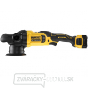 Aku bezuhlíková excentrická leštička DeWALT DCM848P2 125 mm 18 V Náhľad