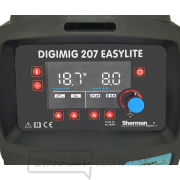 Sherman DIGIMIG 207 EASYLITE + Horák 3m+ Káble 2m + Kukla + Ventil + Hadica + plná Fľaša CO2 náhled