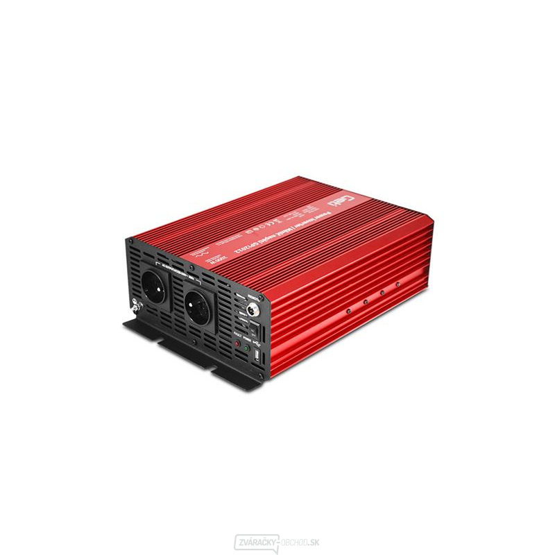 Menič napätia GETI GPI 2012 12V/230V 2000W USB