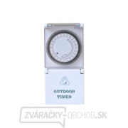 Spínacia zásuvka GETI MF4 mechanická denná gallery main image