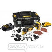 Aku bezuhlíková oscilačná multubrúska DeWALT DCS353D212 V Aku bezuhlíková oscilačná multubrúska DeWALT DCS353D212 V gallery main image