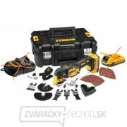 Aku bezuhlíková oscilačná multubrúska DeWALT DCS353NT 12 V (bez akumulátora a nabíjačky) gallery main image