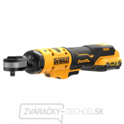 Aku bezuhlíková račňa s otvorenou hlavou DeWALT DCF503D1 12 V 3/8