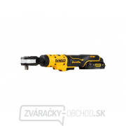 Aku bezuhlíková račňa s otvorenou hlavou DeWALT DCF504L1G 12 V 1/4
