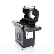 Riwall PRO RGG 41 EXL luxusný plynový gril 17 kW so štyrmi horákmi a bočným varičom náhled