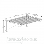 Palram - Canopia Kovová polica  Náhľad