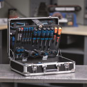 Scheppach TB 200 hliníkový kufor s náradím, 141 dielov Náhľad