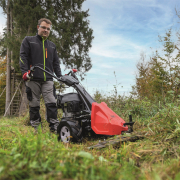 Scheppach BMS 196-88 lištová kosačka na vysokú trávu s pojazdom Náhľad