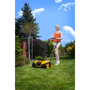 Riwall PRO RAV 3820i aku trávny prevzdušňovač 2x20 V (bez batérie a nabíjačky) Náhľad