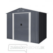 Riwall PRO RMSA 6x8 Anthracite záhradný domček kovový 2,4 x 1,7 m so sedlovou strechou Antracit Riwall PRO RMSA 6x8 Anthracite záhradný domček kovový 2,4 x 1,7 m so sedlovou strechou Antracit náhled