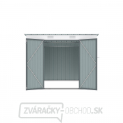 Riwall PRO RMSP 6x8 Anthracite záhradný domček kovový 2,4 x 1,8 ms pultovou strechou antracit náhled