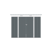 Riwall PRO RMSP 6x8 Anthracite záhradný domček kovový 2,4 x 1,8 ms pultovou strechou antracit Náhľad