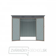 Riwall PRO RMSP 6x8 Brown záhradný domček kovový 2,4 x 1,8 ms pultovou strechou hnedý Riwall PRO RMSP 6x8 Brown záhradný domček kovový 2,4 x 1,8 ms pultovou strechou hnedý náhled