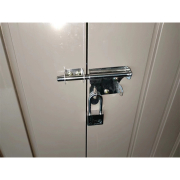 Riwall PRO RMSP 6x8 Brown záhradný domček kovový 2,4 x 1,8 ms pultovou strechou hnedý náhled