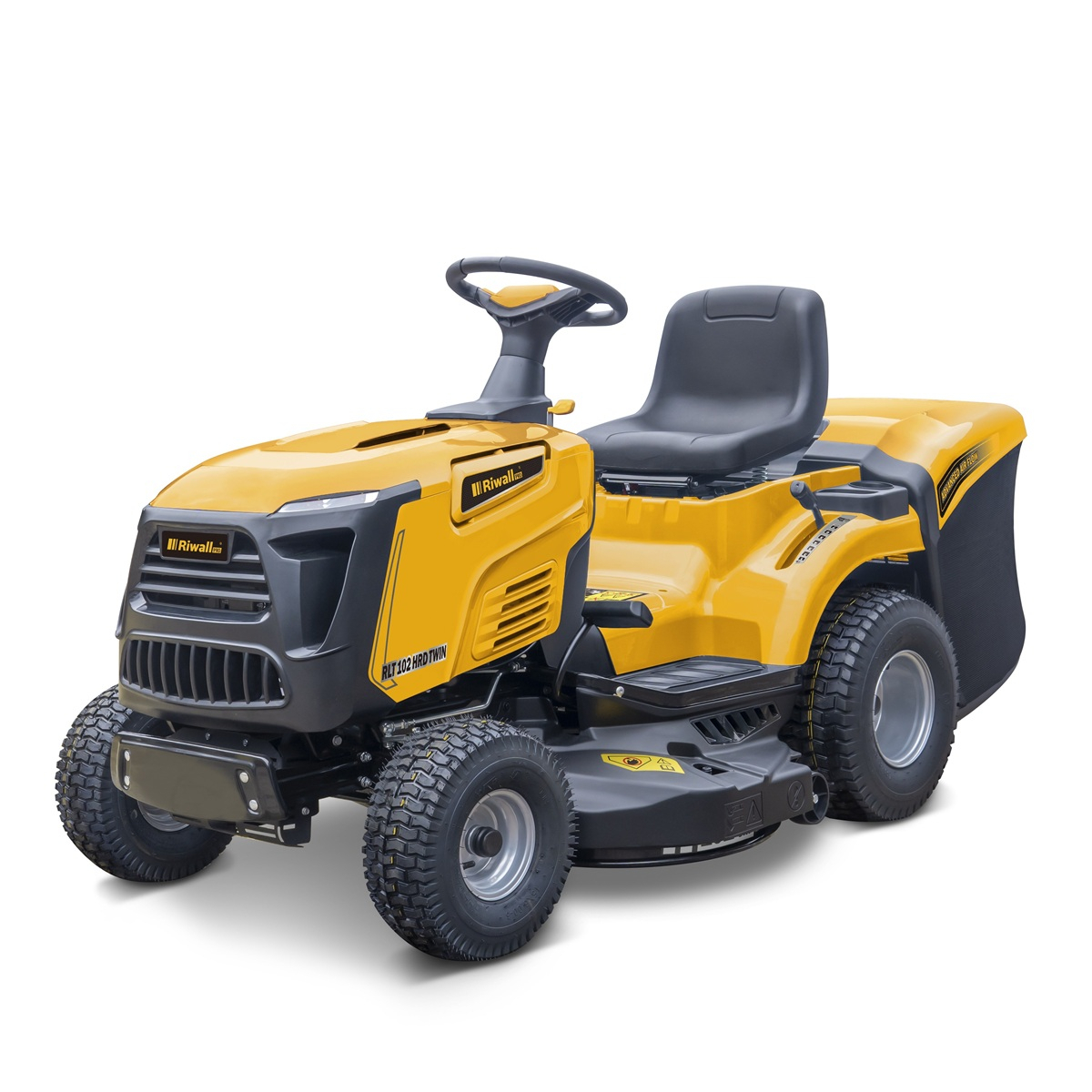 Riwall PRO RLT 102 HRD TWIN dvojvalcový trávny traktor 102 cm so zadným vyhadzovaním a hydrostatickou prevodovkou Náhľad