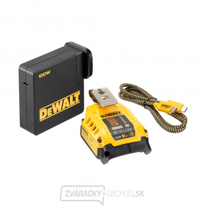USB nabíjací adaptér pre batérie XR DeWALT DCB094K, USB A + USB C USB nabíjací adaptér pre batérie XR DeWALT DCB094K, USB A + USB C gallery main image