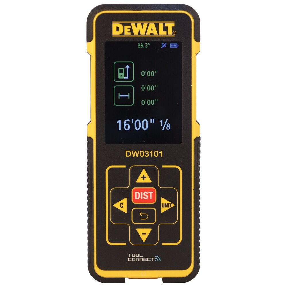 Laserový diaľkomer 100 m DeWALT DW03101
