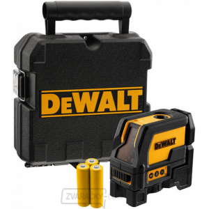 Laserový kríž s olovnicou DeWALT DW0822